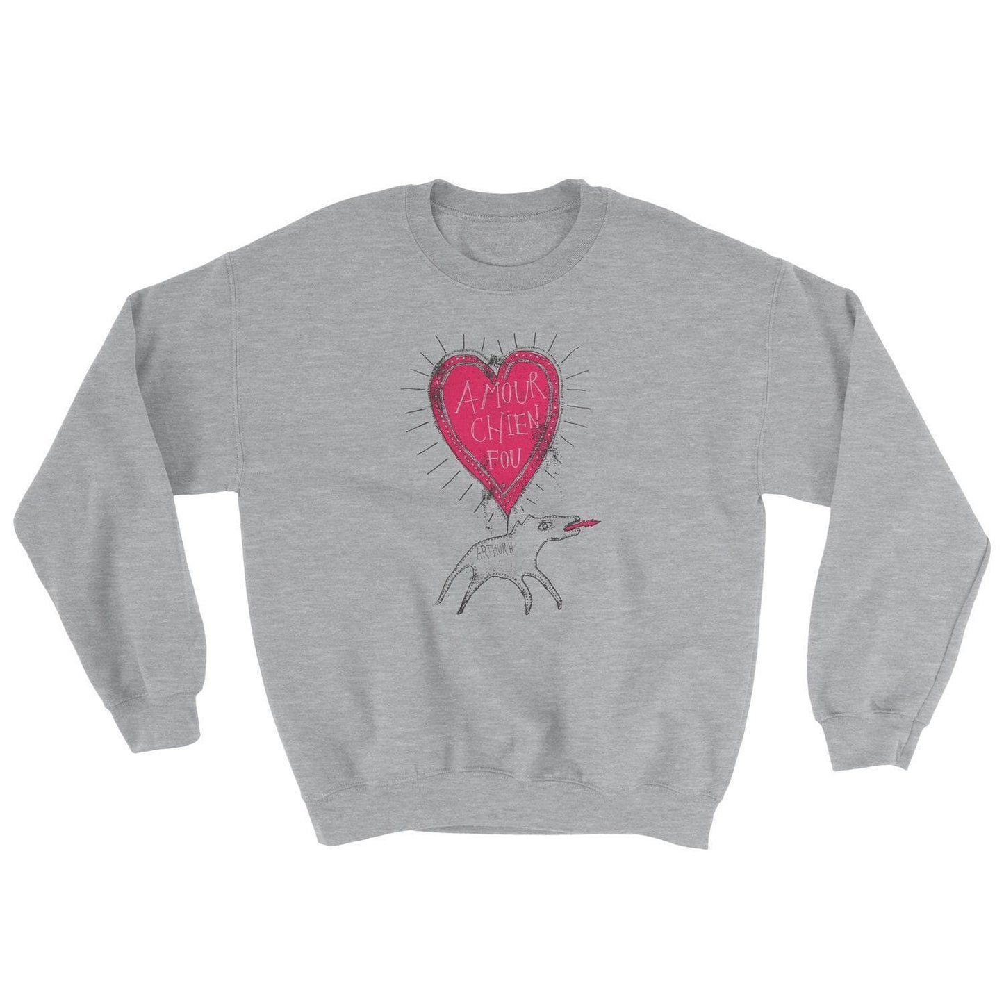 Mixte - Sweat Chien Fou