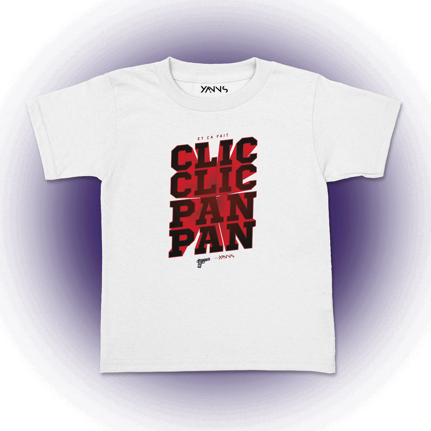 T-SHIRT CLIC CLIC PAN PAN - ENFANT