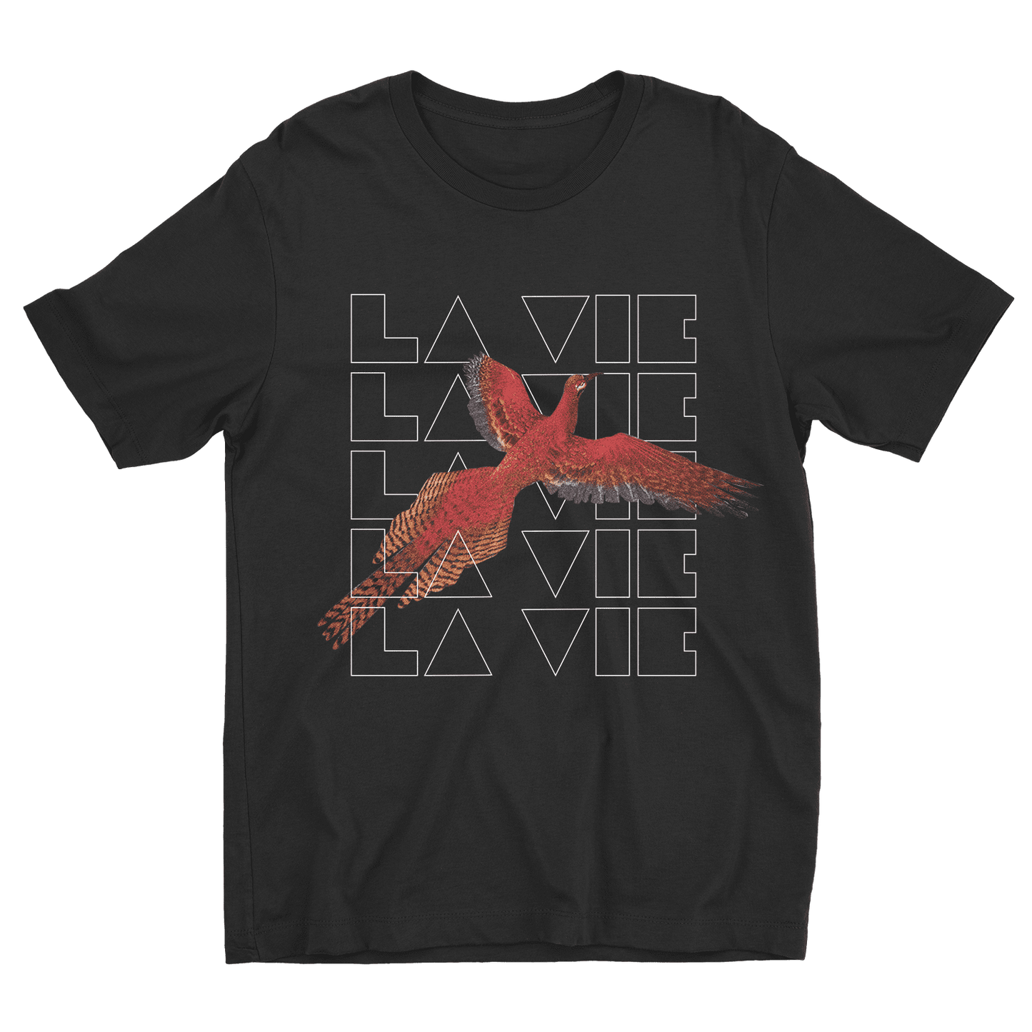 T-SHIRT OISEAU - LA VIE
