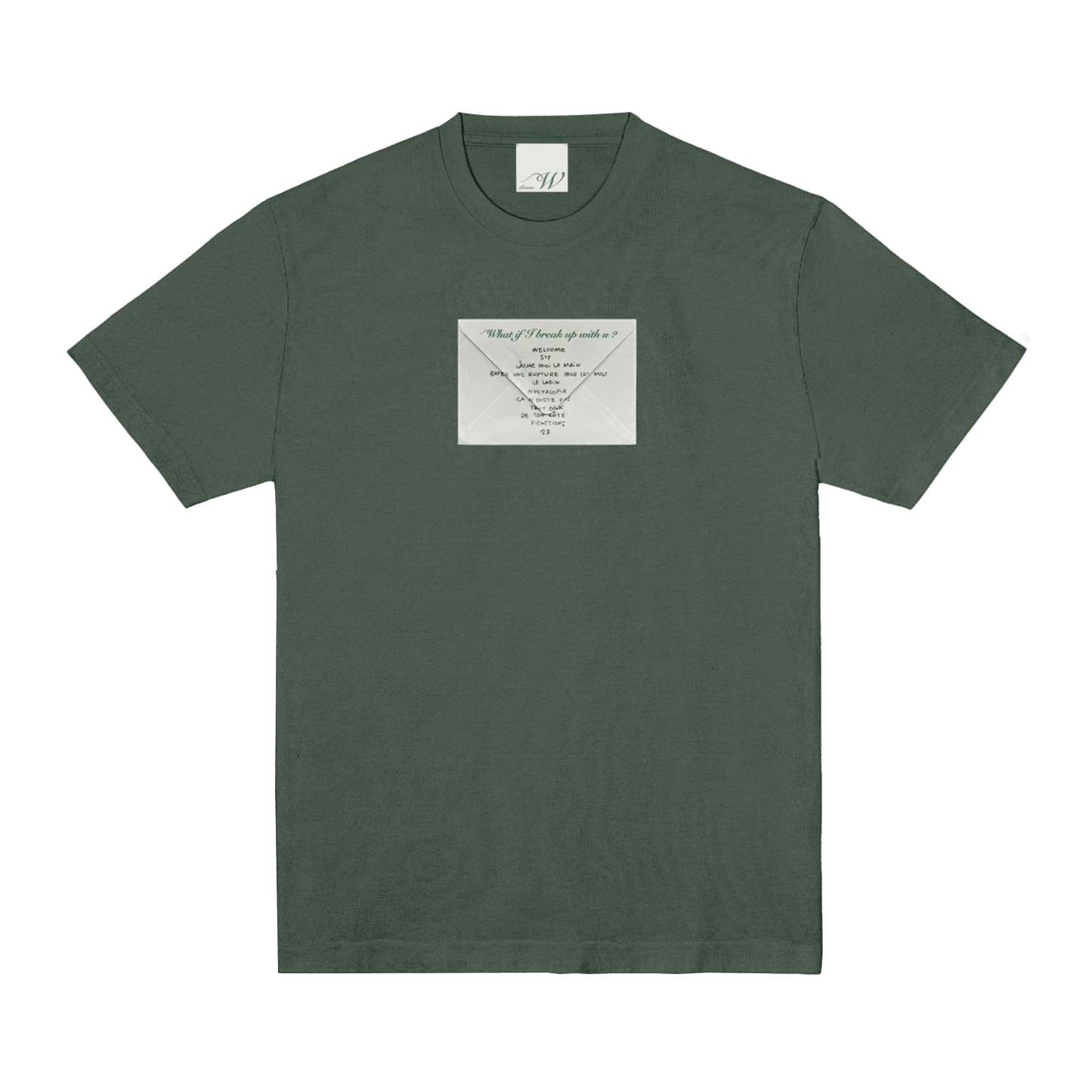 t-shirt vert