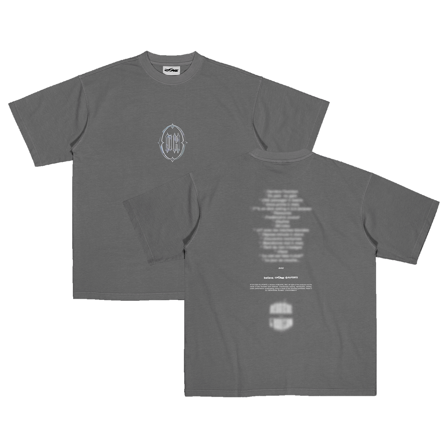 T-SHIRT GRIS