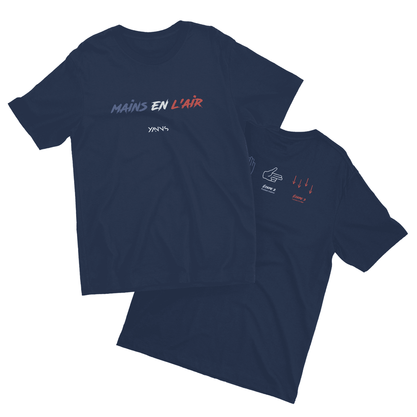 T-SHIRT - MAINS EN L'AIR