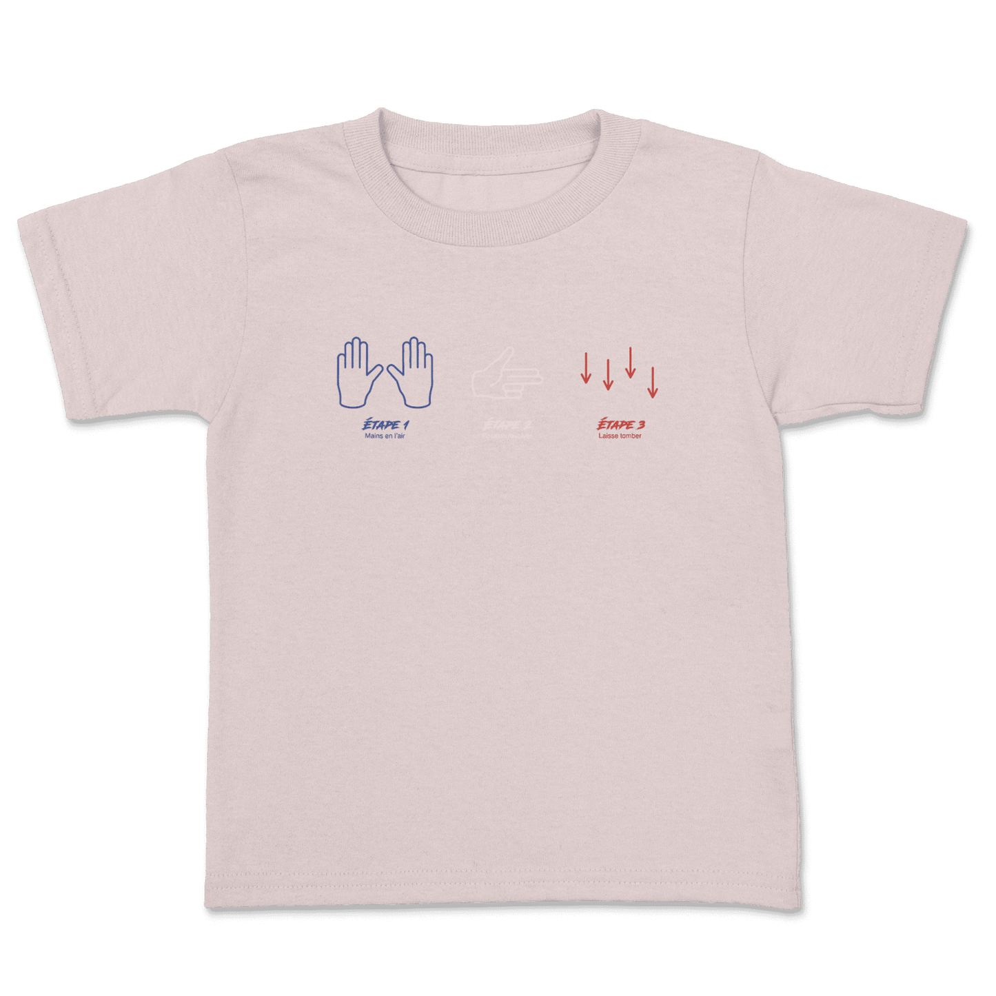 T-SHIRT FEMME - MAINS EN L'AIR